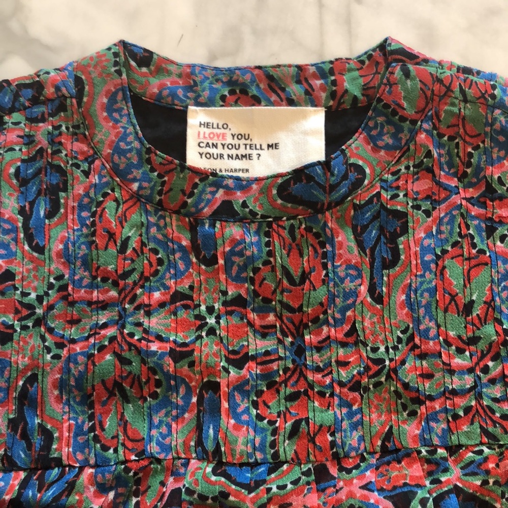 Leon & Harper Blouse Size XS - Picture 5 of 11